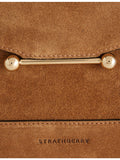 Strathberry Mosaic suede top-handle bag (British brand)