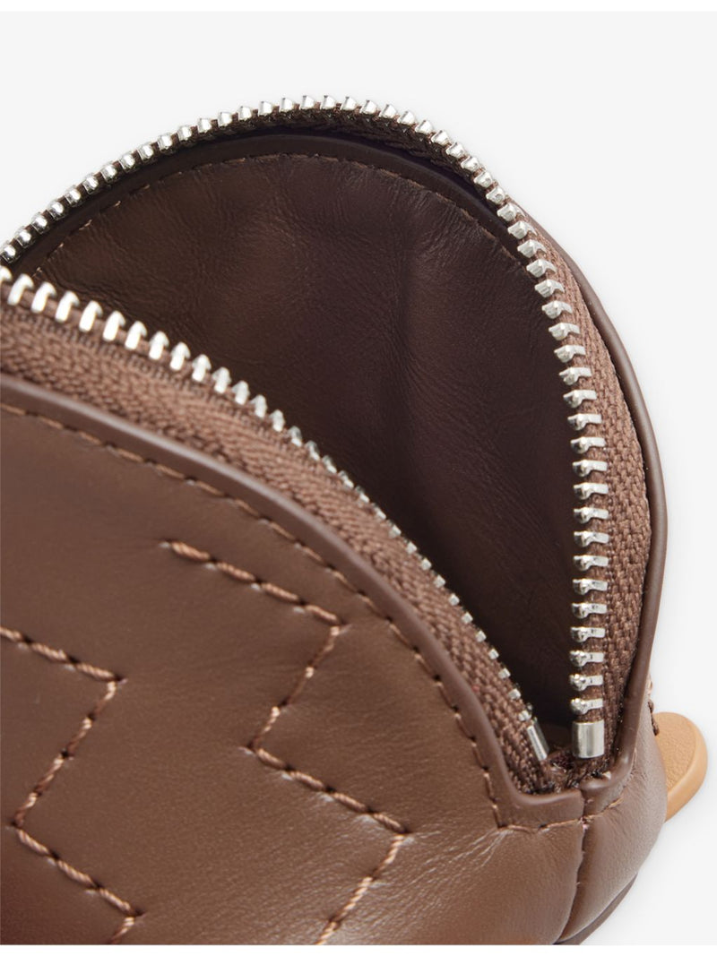 Weekend Max Mara leather coin purse with hedgehog design, UK version