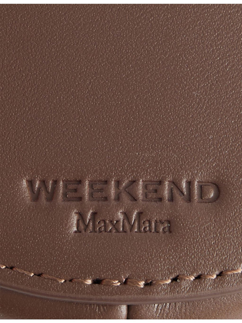 Weekend Max Mara leather coin purse with hedgehog design, UK version