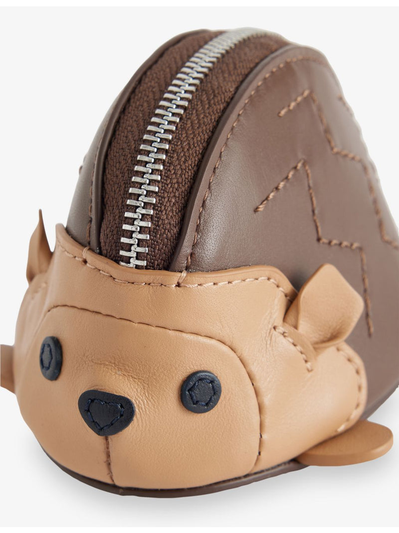 Weekend Max Mara leather coin purse with hedgehog design, UK version