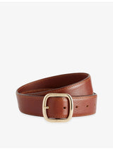 selfridges Weekend Max Mara Buckled Leather Belt 3.5 cm- Buy online at McGrocer