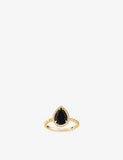 Boucheron Serpent Bohème S Motif 18ct Yellow-Gold 1.15ct Onyx and 0.31ct Diamond Ring