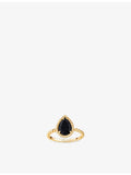 Boucheron Serpent Bohème onyx and diamond ring 18ct gold (British brand)