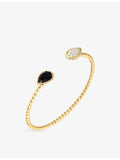 Boucheron Serpent Bohème bracelet with onyx and diamonds, UK version