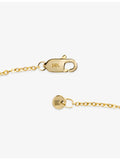 Monica Vinader Siren solitaire necklace 0.5ct lab-grown diamond 14ct yellow gold, UK version
