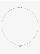 selfridges Monica Vinader Siren Solitaire 0.5ct Lab-Grown Diamond 14ct Yellow Gold Necklace- Buy online at McGrocer