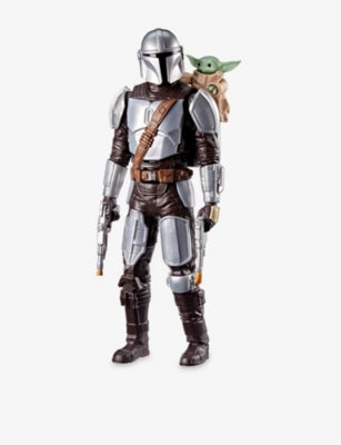 Star Wars The Mandalorian action figure 28cm with Grogu - British product