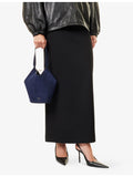 KHAITE Lotus Mini Suede Tote Bag made in Italy - British product