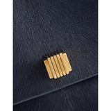 KHAITE Audrey pony hair leather clutch, imported from the UK