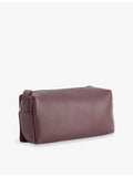 KHAITE Kye mini suede crossbody bag in leather - British product