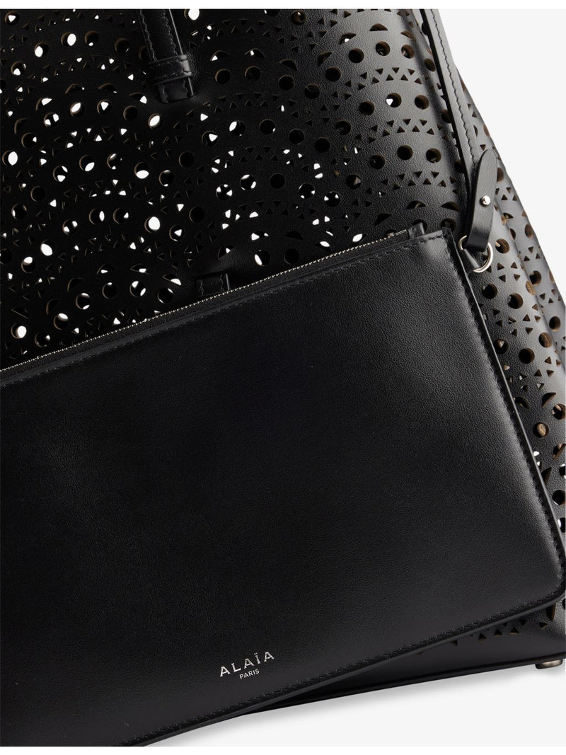 Alaïa Mina 37 leather shoulder bag - British product