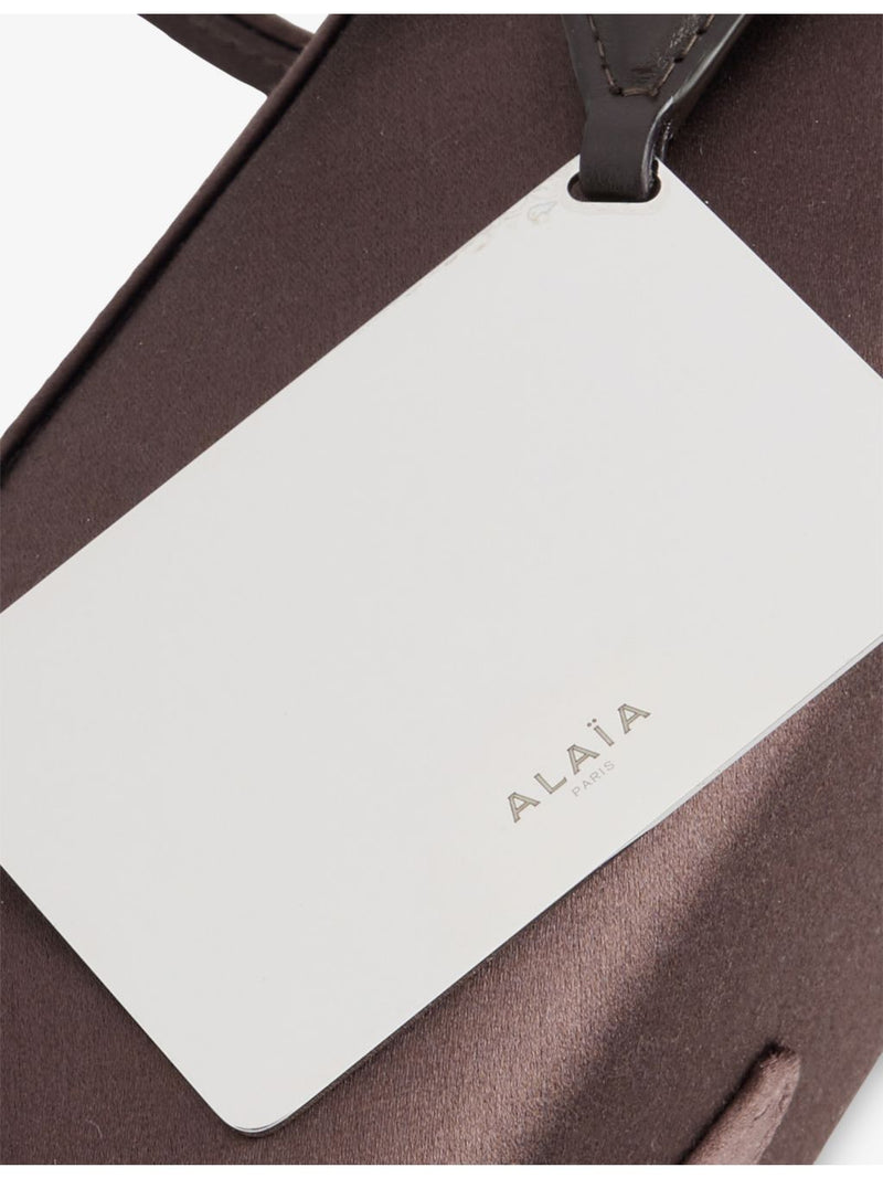 Alaïa Le Teckel silk small shoulder bag - British product