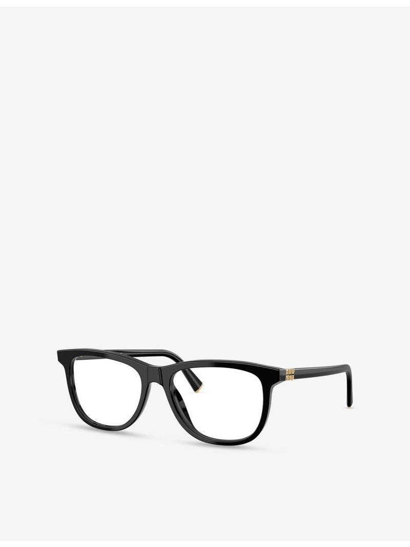 Miu Miu square-frame acetate eyeglasses MU 01WV (British brand)
