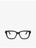 Miu Miu square acetate eyeglasses, plain lenses (British brand)