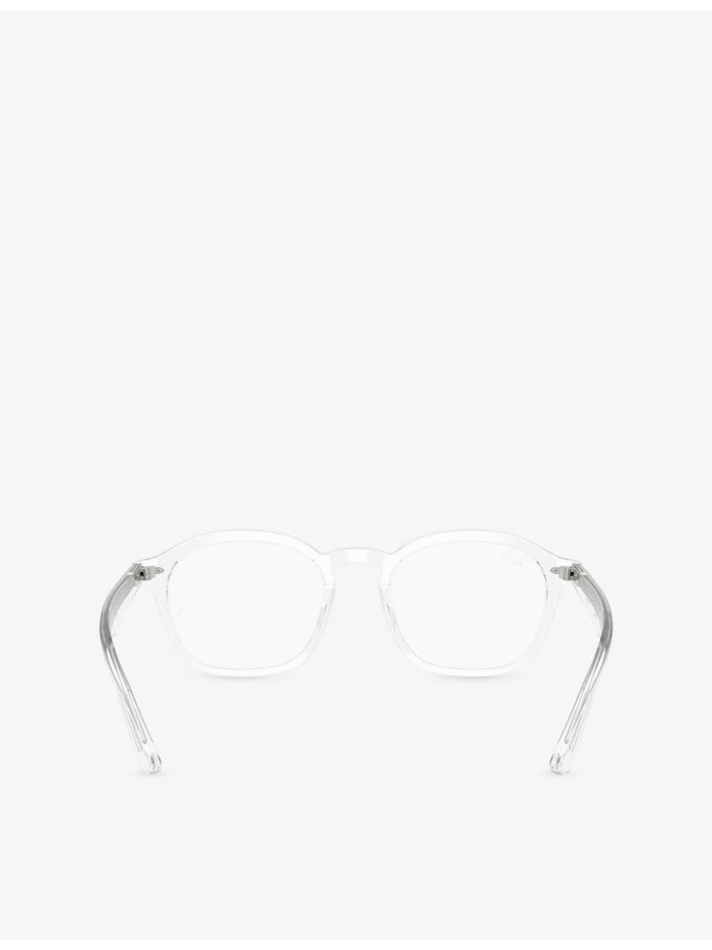 Ray-Ban RB5451 round acetate optical glasses (British brand)