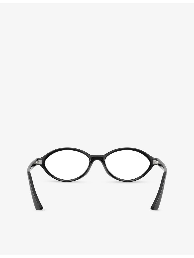 Ray-Ban RB7265 oval acetate optical glasses - British product
