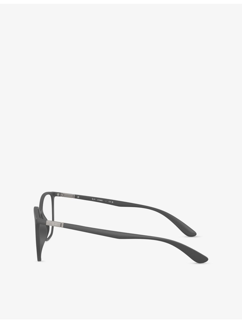 Ray-Ban RB7397 square-frame acetate optical glasses (British brand)
