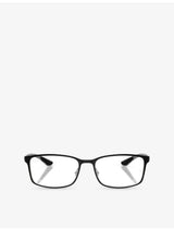 selfridges Ray-Ban RB8424 Rectangle-Frame Acetate Optical Glasses- Buy online at McGrocer