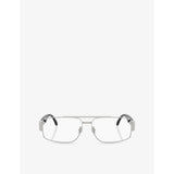 selfridges Versace VE1317 Rectangle-Frame Metal Sunglasses- Buy online at McGrocer