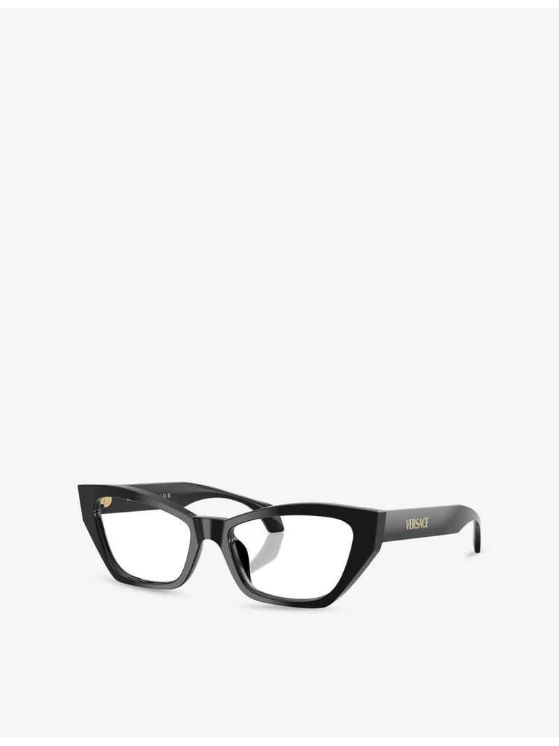 Versace cat-eye acetate optical glasses VE3373U (British brand)