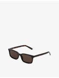Maison Margiela Lunettes 5 Ecailes rectangle sunglasses, imported from the UK