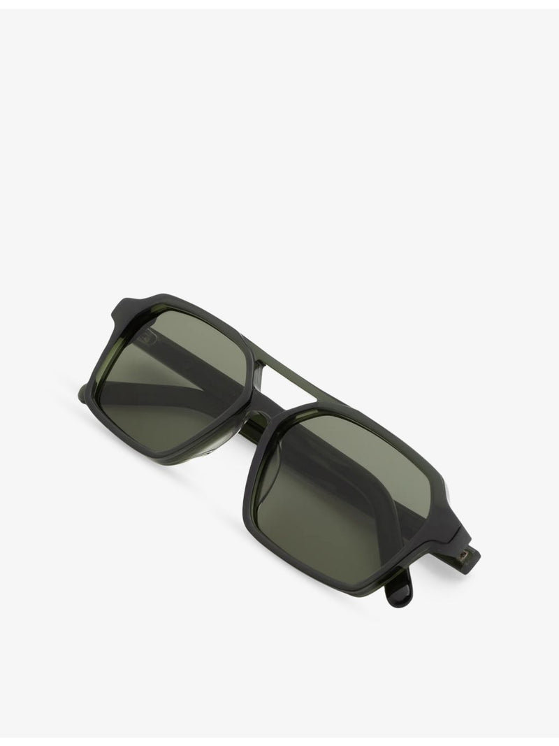 Maison Margiela Lunettes 7 Vertes sunglasses irregular frame - British product