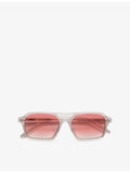 Maison Margiela Lunettes 7 Nacres irregular-frame sunglasses - British product
