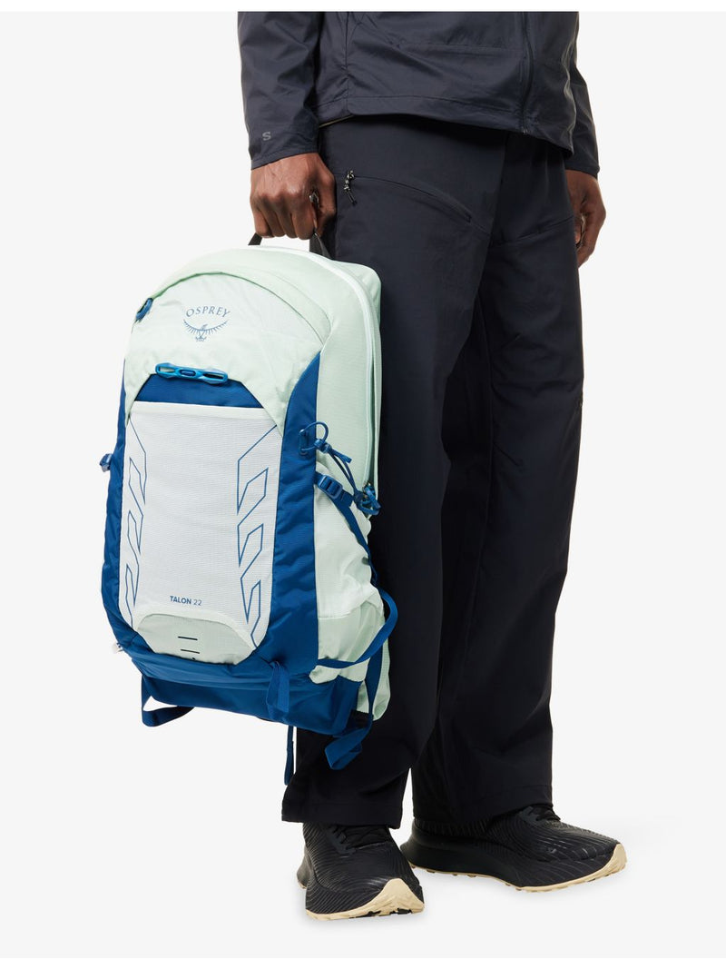Osprey Talon 22 woven hiking backpack with hydration reservoir sleeve, UK version