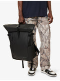 Stubble Co roll top woven backpack 30L - British product