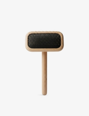 L'floof beechwood slicker brush for pets, UK version