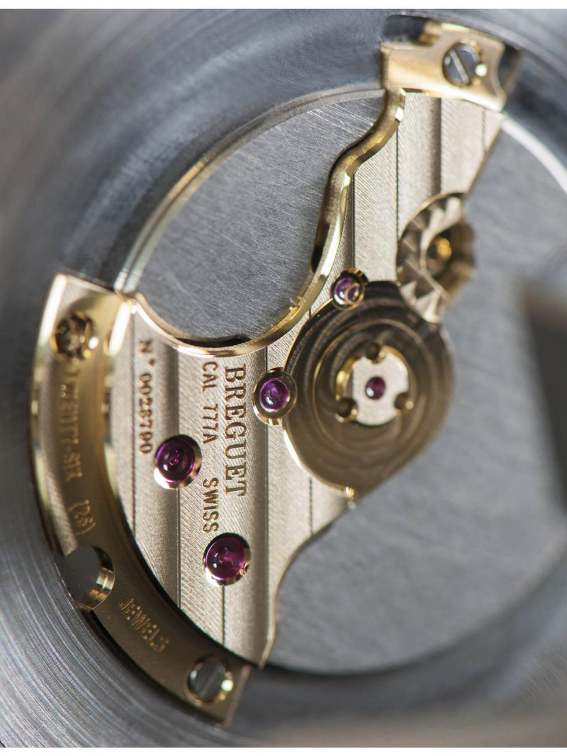 Breguet Marine 5517 automatic watch 40mm slate dial (British brand)