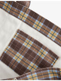 Damson Madder check cotton-canvas tote bag, UK version