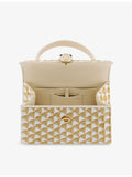 Bvlgari Serpenti Forever raffia top-handle bag medium, UK version
