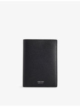 selfridges Tom Ford T Line Leather Passport Holder- Buy online at McGrocer
