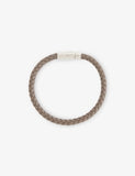Tom Ford Woven Tubular Leather Bracelet