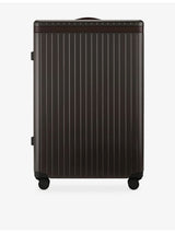 selfridges Carl Friedrik Large Check-In 4-Wheel Hard-Shell Suitcase 80cm- Buy online at McGrocer