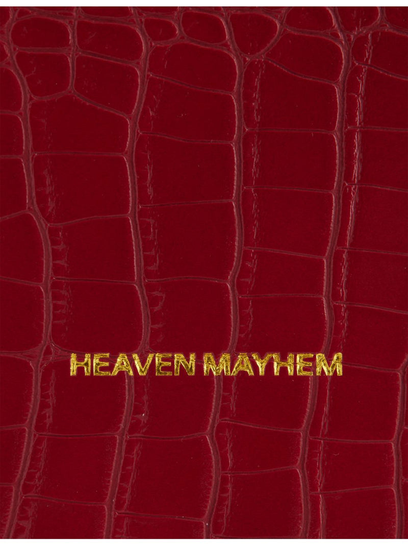 Heaven Mayhem croc-embossed vegan-leather laptop case Pro 13, UK version