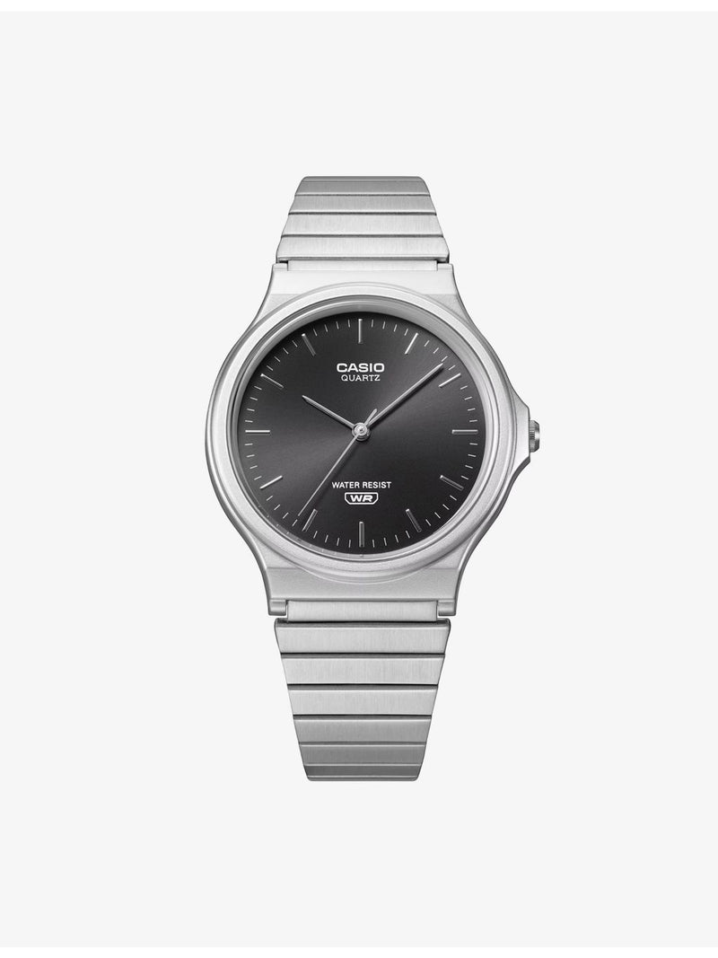 Casio MQ-24DA-1A quartz watch with stainless steel strap (British brand)