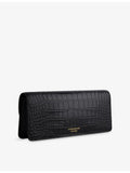 Victoria Beckham Dorian East-West leather clutch bag, UK version