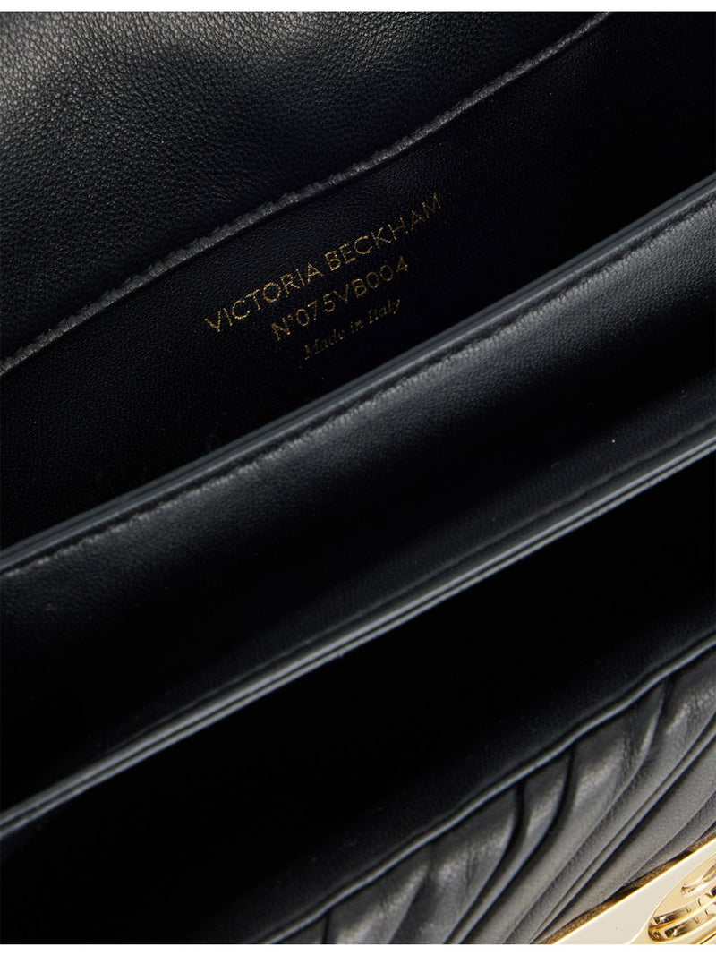 Victoria Beckham quilted-leather shoulder bag, imported from the UK
