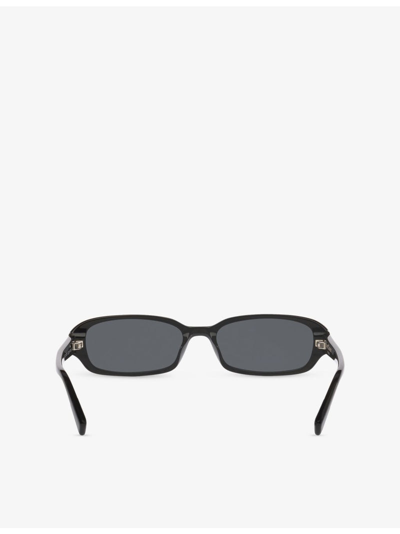 Saint Laurent sunglasses oval-frame acetate - British product