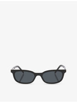 selfridges Saint Laurent M160 Oval-Frame Acetate Sunglasses- Buy online at McGrocer