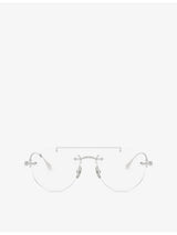 selfridges Ferrari FH1034TK Phantos Metal Eyeglasses- Buy online at McGrocer