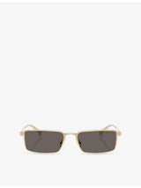 selfridges Tiffany & Co. TF3121KB Rectangle-Frame Metal Sunglasses- Buy online at McGrocer