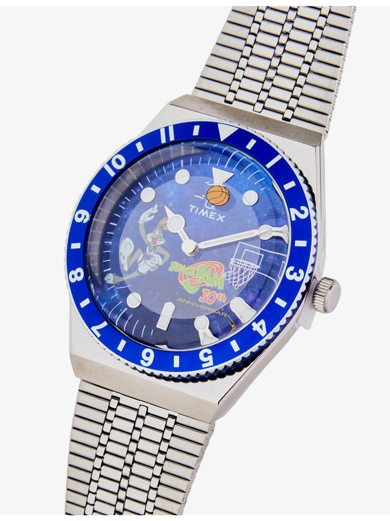 Timex Space Jam limited edition watch with blue dial stainless steel (British brand)