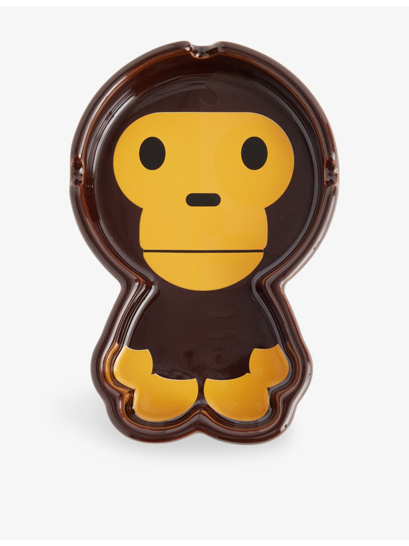 A Bathing Ape ceramic ashtray Baby Milo skull design - British product