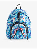 A Bathing Ape camo shark woven daypack - British product