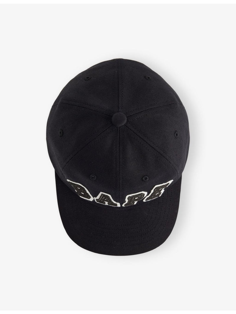 A Bathing Ape cotton-twill cap with domed crown and curved brim - British product