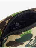 BAPE camo shark woven cross body bag - British product