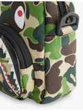 BAPE camo shark woven cross body bag - British product